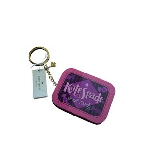 KATE SPADE SWEET CANDY TIN KEY FOB BAGCHARM